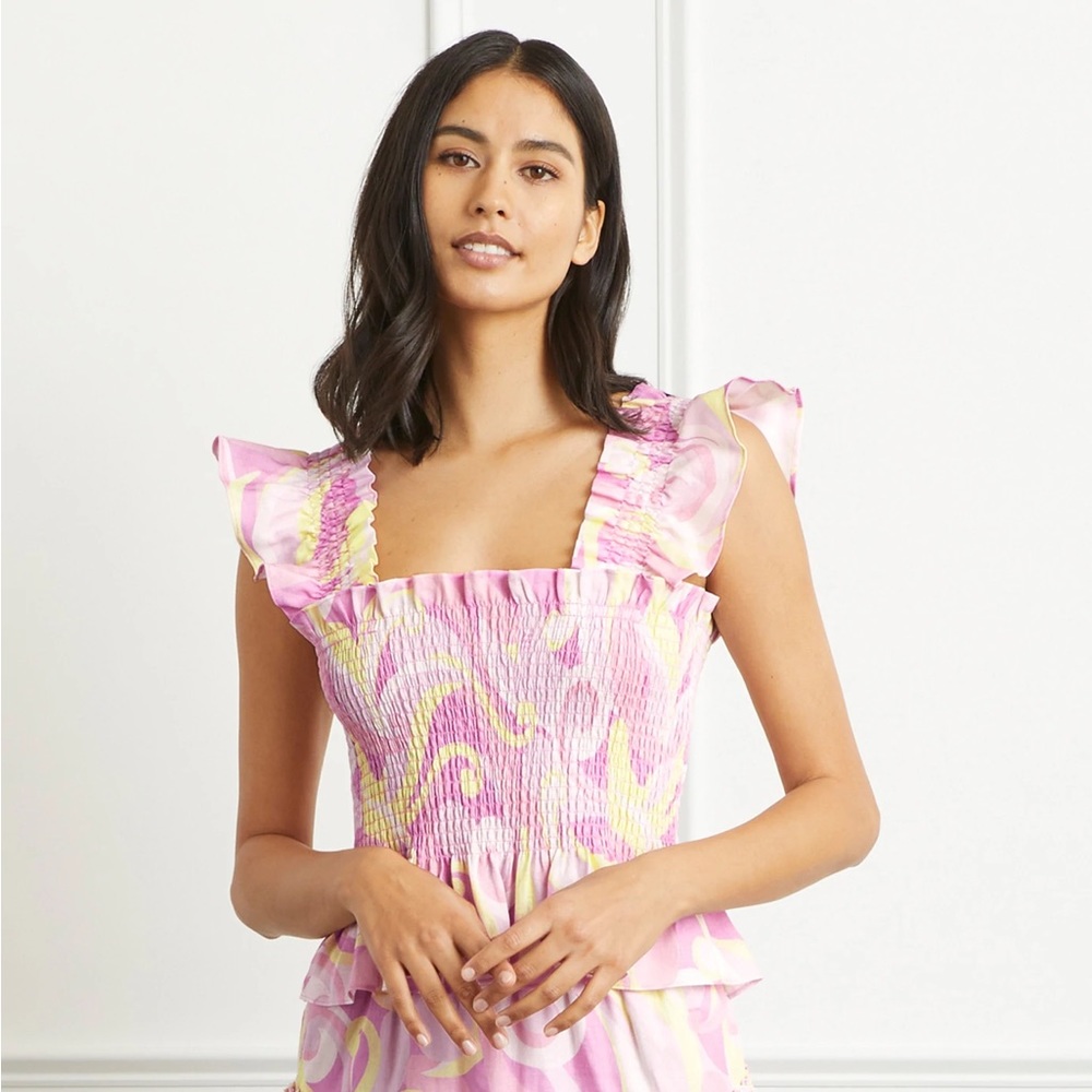 *NWT* Hill House Paisleys Pink Small Tank